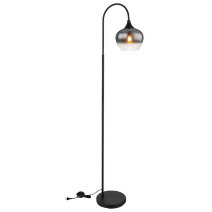 Globo - Лампион 1xE27/40W/230V черен/опушен