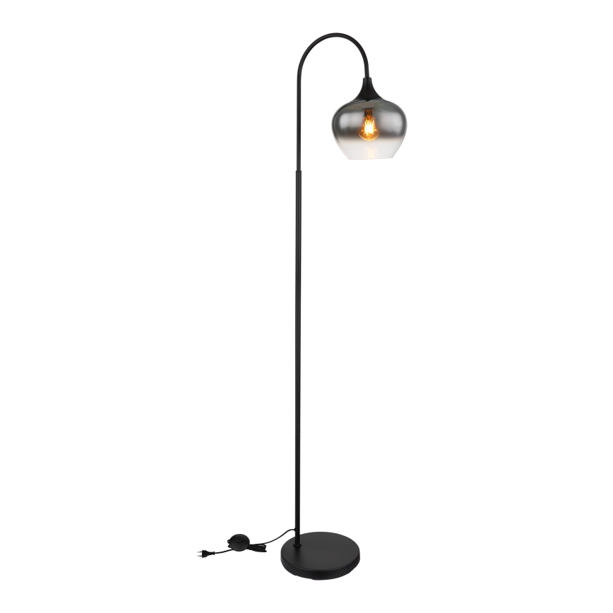 Globo - Лампион 1xE27/40W/230V черен/опушен