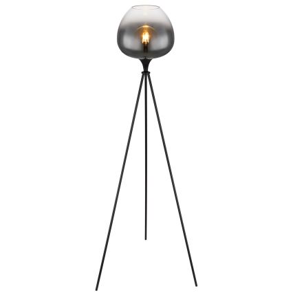 Globo - Подова лампа 1xE27/60W/230V черна