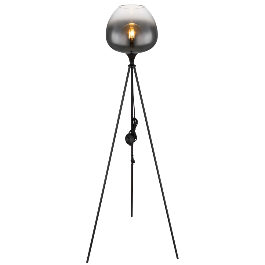 Globo - Подова лампа 1xE27/60W/230V черна