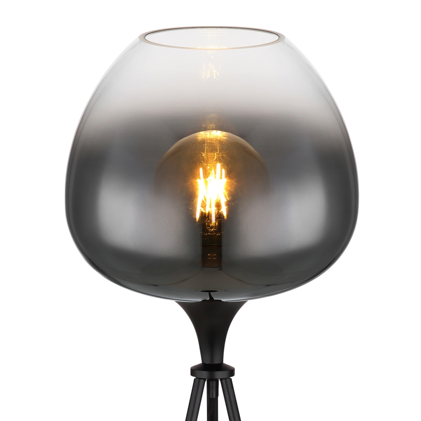 Globo - Подова лампа 1xE27/60W/230V черна