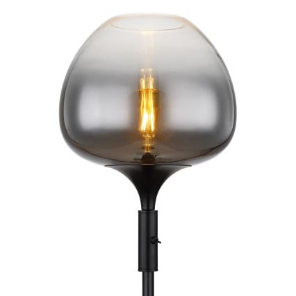 Globo - Подова лампа 1xE27/40W/230V черна