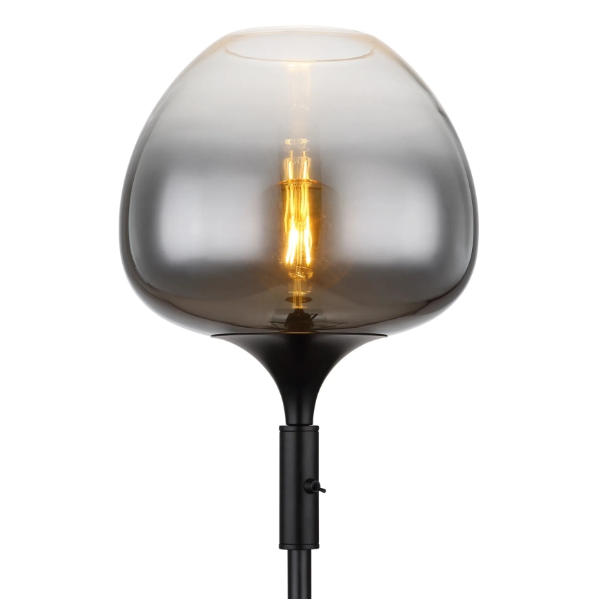 Globo - Подова лампа 1xE27/40W/230V черна