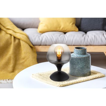 Globo - Настолна лампа 1xE27/40W/230V черен