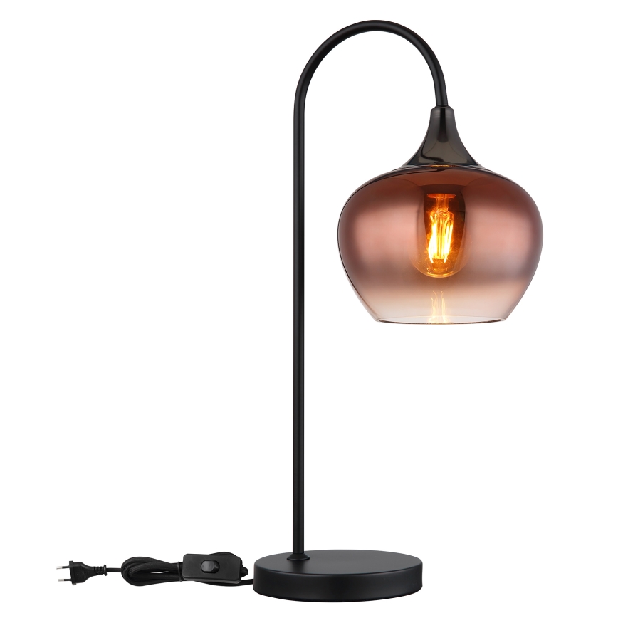 Globo - Настолна лампа 1xE27/40W/230V меден