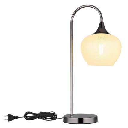 Globo - Настолна лампа 1xE27/40W/230V бял/антрацит