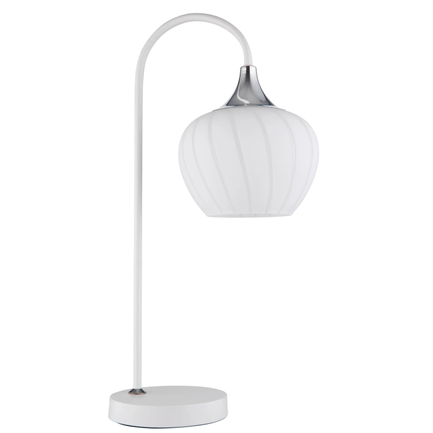 Globo - Настолна лампа 1xE27/40W/230V бял