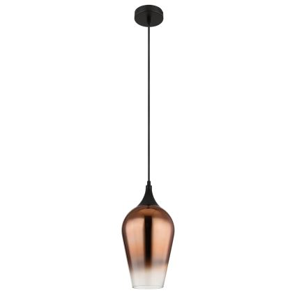 Globo - Пендел 1xE27/60W/230V Ø 18 см меден