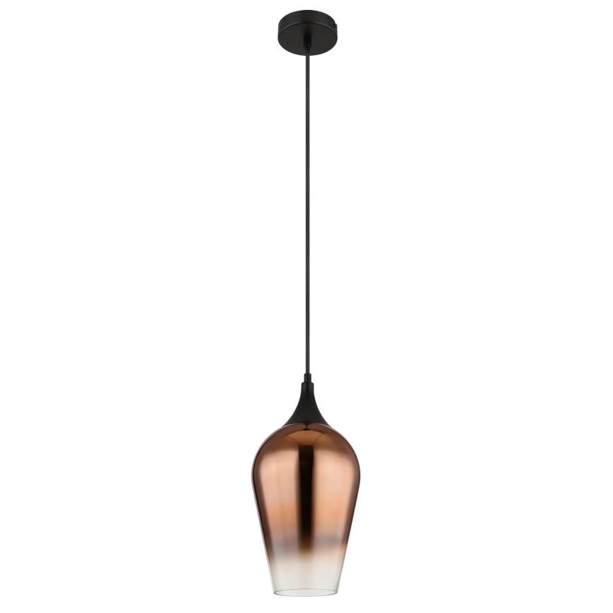 Globo - Пендел 1xE27/60W/230V Ø 18 см меден