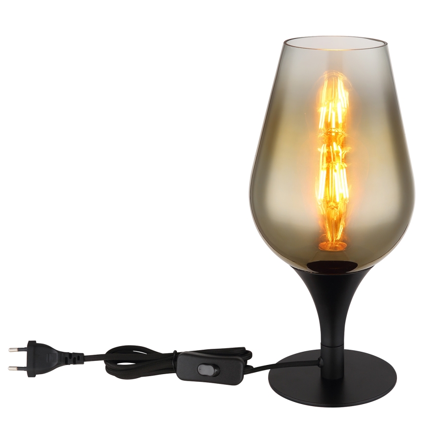 Globo - Настолна лампа 1xE27/40W/230V Ø 15 см златист