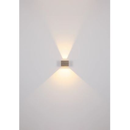 Globo - LED аплик LED/8W/230V кафяв