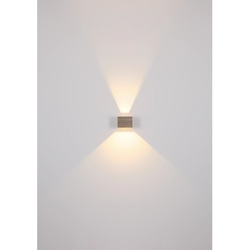 Globo - LED аплик LED/8W/230V кафяв
