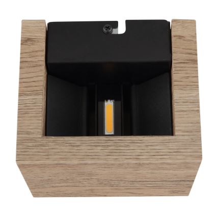 Globo - LED аплик LED/8W/230V кафяв