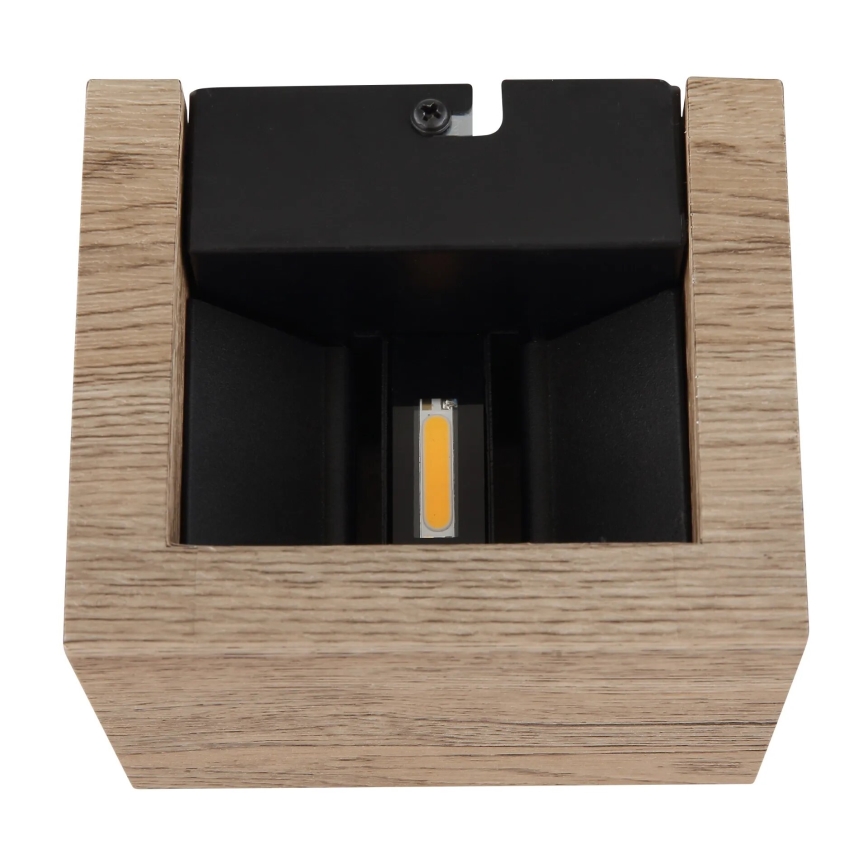 Globo - LED аплик LED/8W/230V кафяв