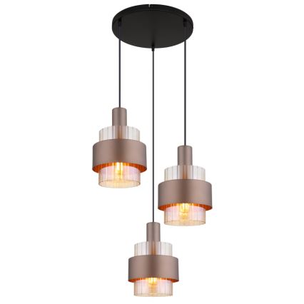 Globo - Пендел 3xE27/60W/230V Ø 45 см