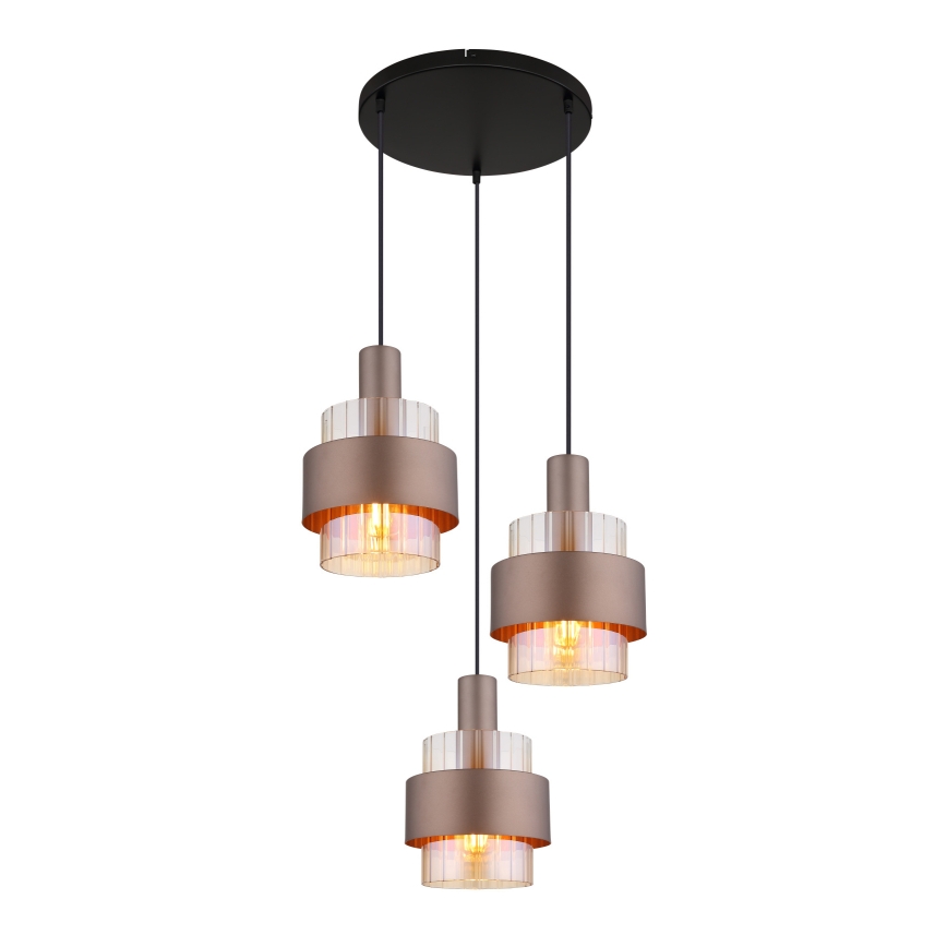 Globo - Пендел 3xE27/60W/230V Ø 45 см