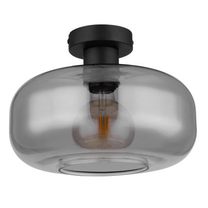 Globo - Полилей за повърхностен монтаж 1xE27/40W/230V Ø 28 см сив