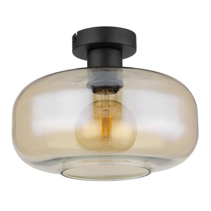 Globo - Полилей за повърхностен монтаж 1xE27/40W/230V Ø 28 см прозрачен