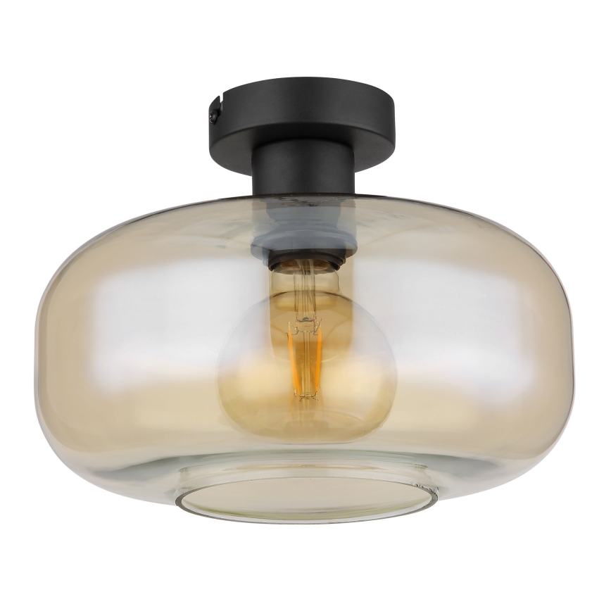 Globo - Полилей за повърхностен монтаж 1xE27/40W/230V Ø 28 см прозрачен