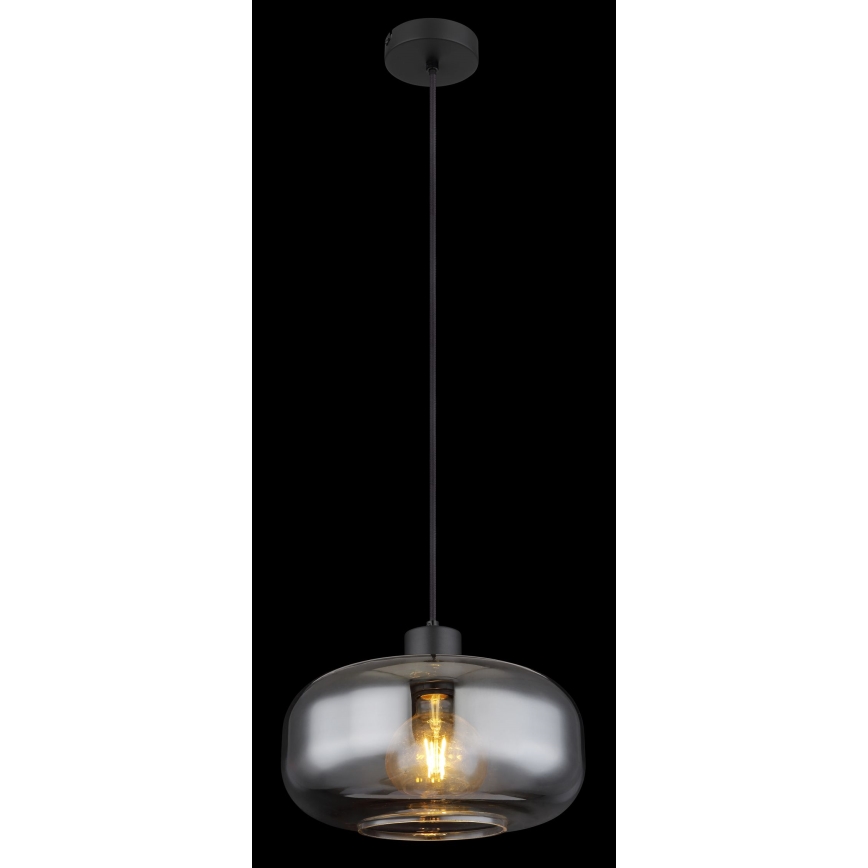 Globo - Пендел 1xE27/40W/230V Ø 28 см сив