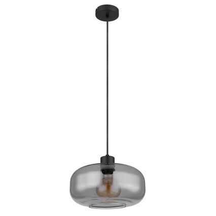 Globo - Пендел 1xE27/40W/230V Ø 28 см сив