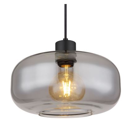 Globo - Пендел 1xE27/40W/230V Ø 28 см сив