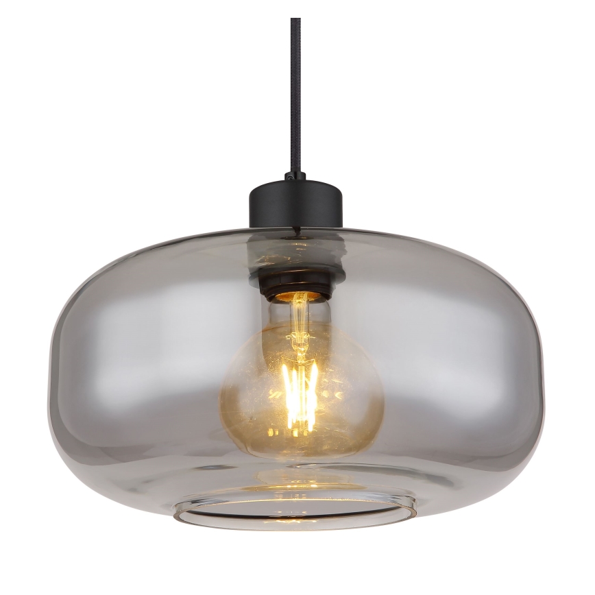 Globo - Пендел 1xE27/40W/230V Ø 28 см сив