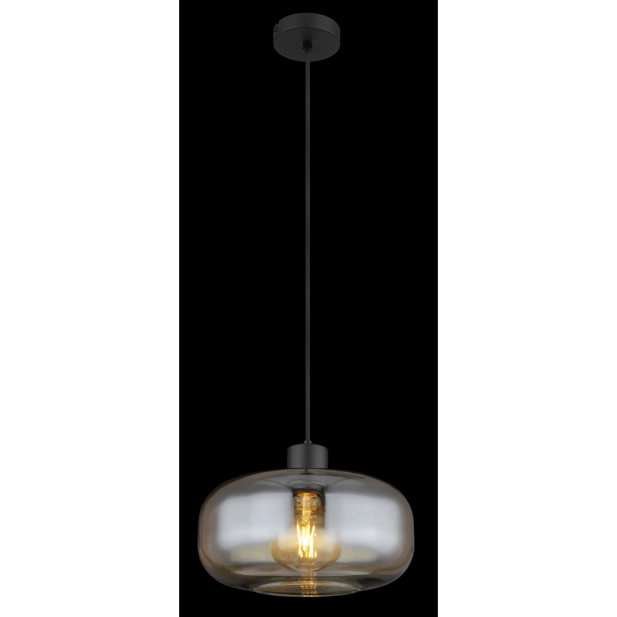 Globo - Пендел 1xE27/40W/230V Ø 28 см прозрачен