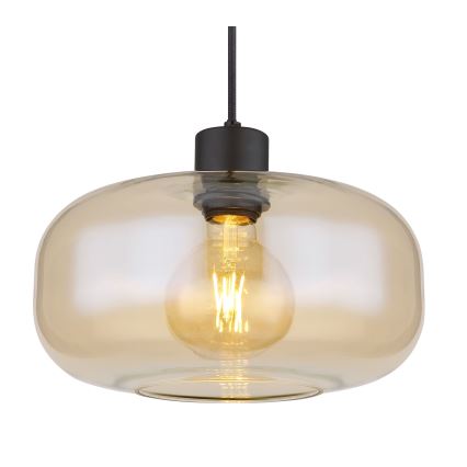 Globo - Пендел 1xE27/40W/230V Ø 28 см прозрачен