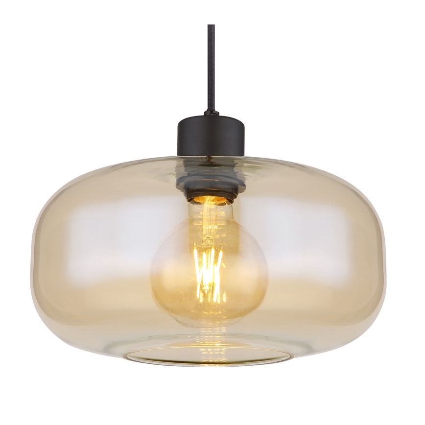 Globo - Пендел 1xE27/40W/230V Ø 28 см прозрачен