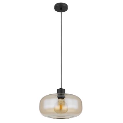 Globo - Пендел 1xE27/40W/230V Ø 28 см прозрачен