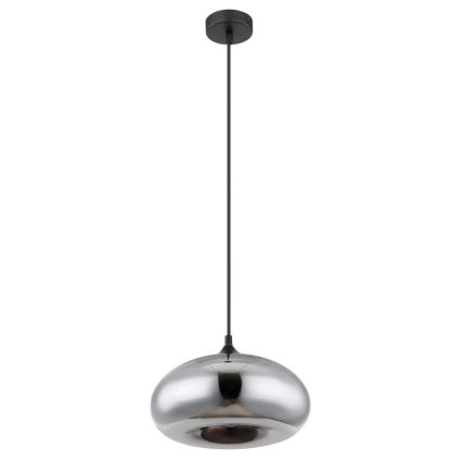 Globo - Висящ полилей 1xE27/60W/230V лъскав хром