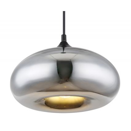 Globo - Висящ полилей 1xE27/60W/230V лъскав хром