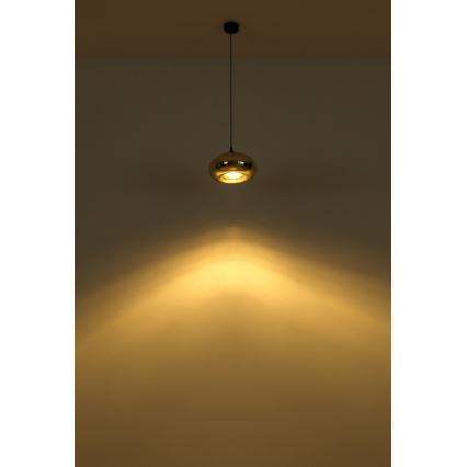 Globo - Висящ полилей 1xE27/60W/230V мед
