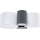 Globo 15586-4D - Потолочно осветително тяло MAKKI 4xE27/15W/230V бяло/сиво/черно
