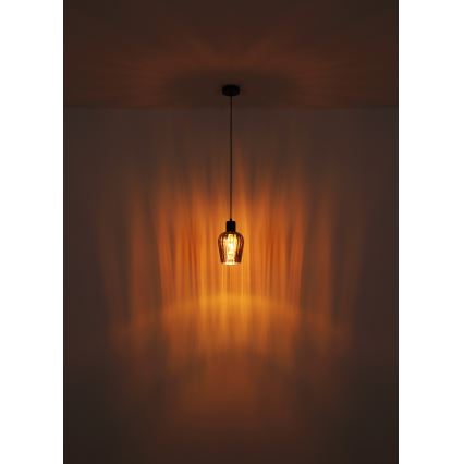 Globo - Пендел 1xE27/40W/230V Ø 13,5 см черен