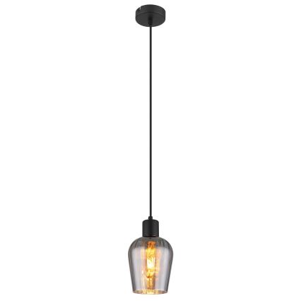 Globo - Пендел 1xE27/40W/230V Ø 13,5 см черен