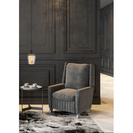 Globo - Пендел 1xE27/40W/230V Ø 13,5 см черен