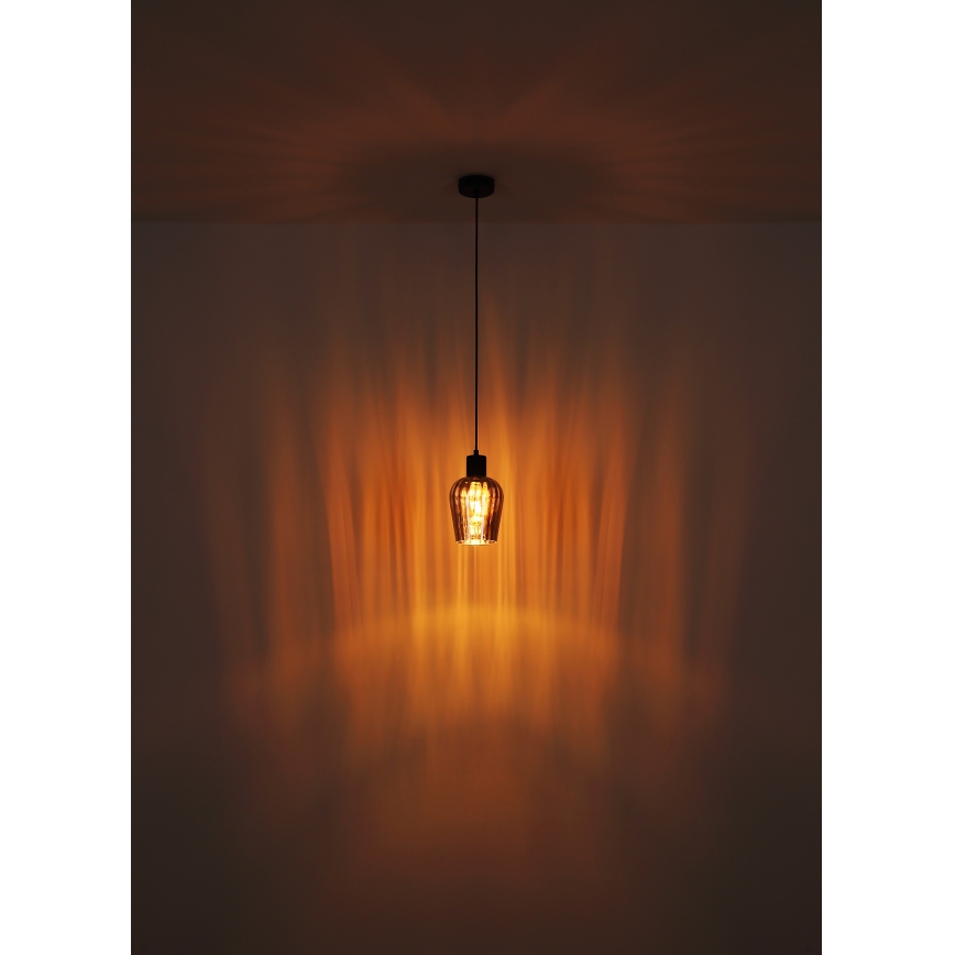 Globo - Пендел 1xE27/40W/230V Ø 13,5 см черен