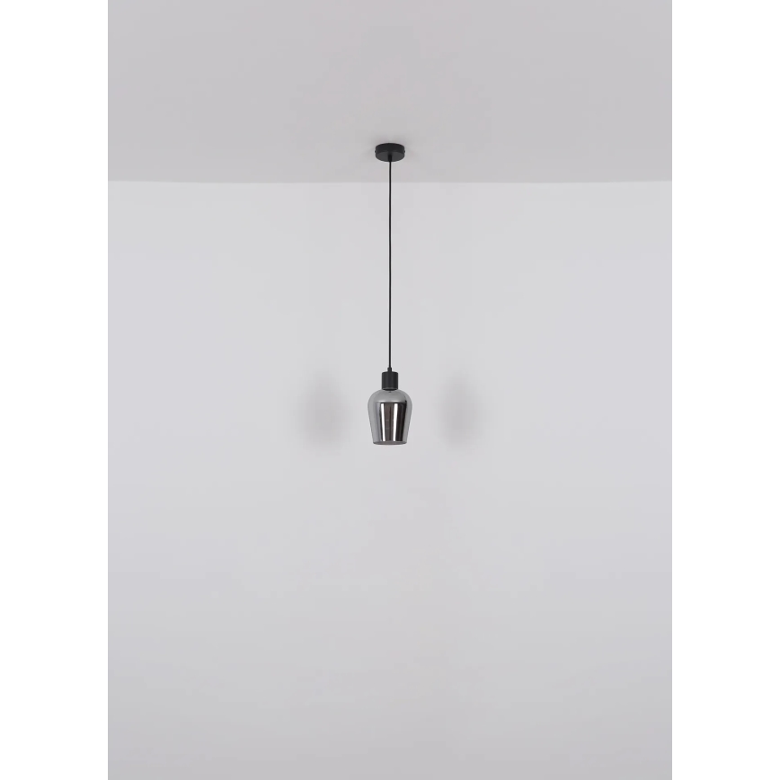 Globo - Пендел 1xE27/40W/230V Ø 13,5 см черен
