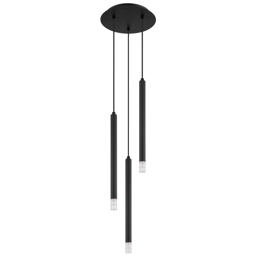 Globo - Пендел 3xG9/4W/230V Ø 24 см черен