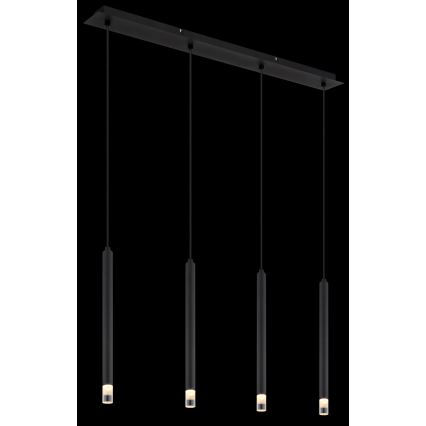 Globo - Пендел 4xG9/4W/230V черен