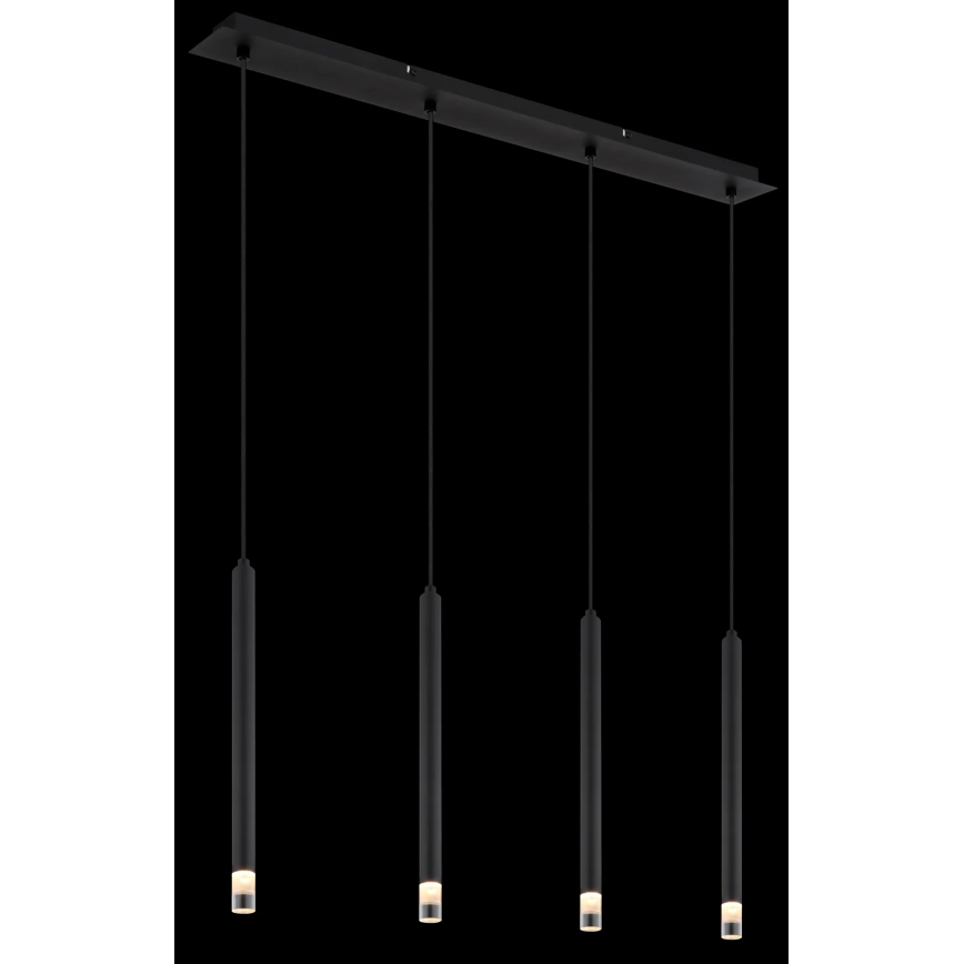 Globo - Пендел 4xG9/4W/230V черен