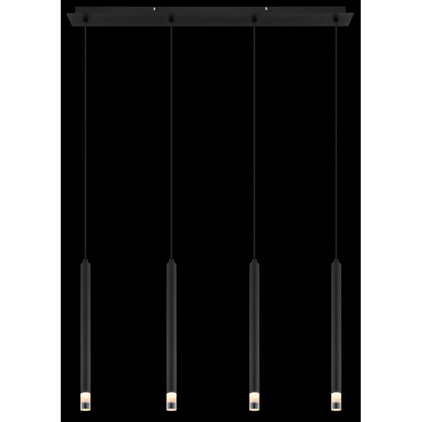 Globo - Пендел 4xG9/4W/230V черен