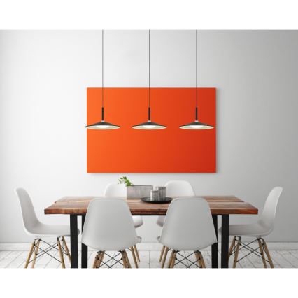 Globo - LED полилей на кабел LED/24W/230V 4000K черен