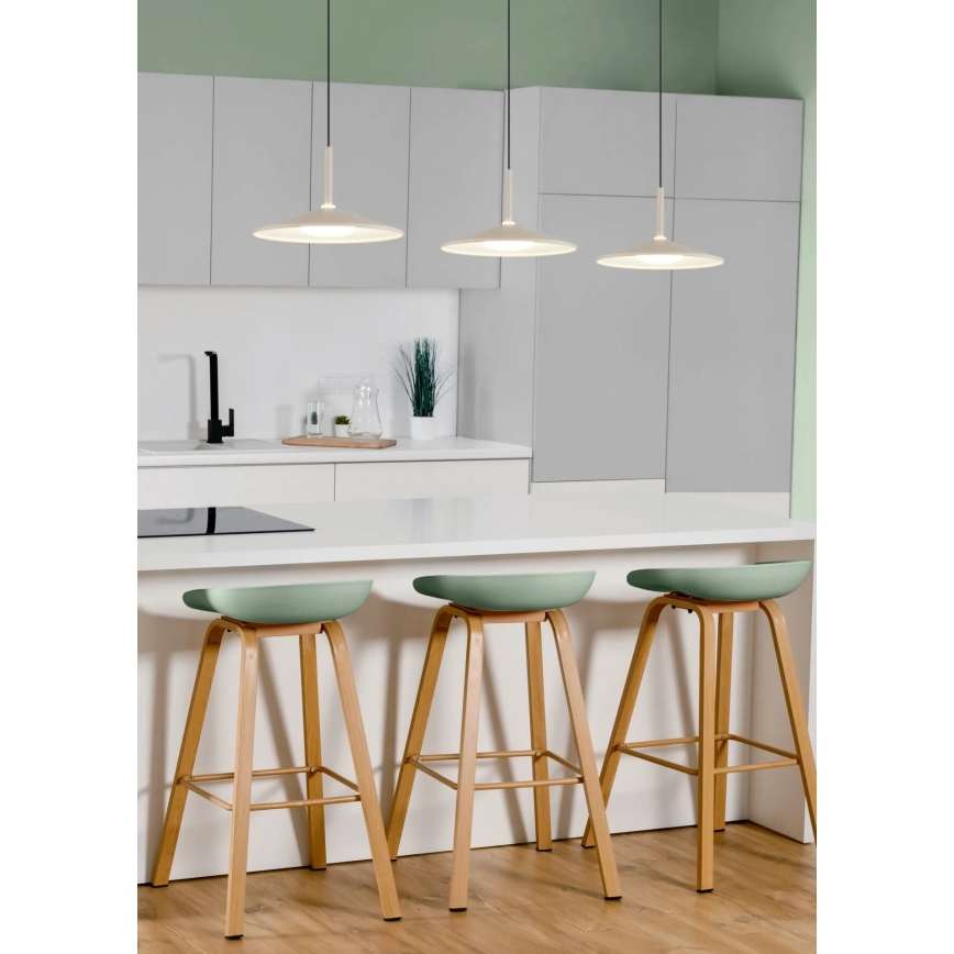 Globo - LED пендел на кабел LED/24W/230V 4000K кремав