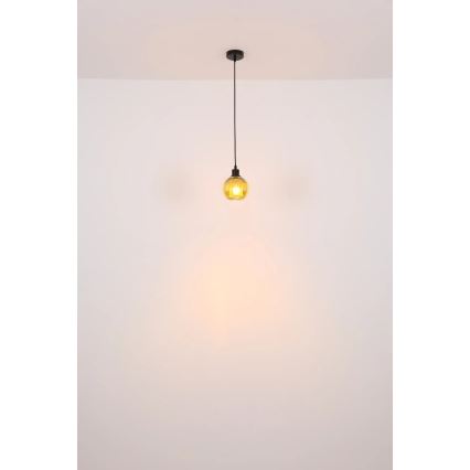 Globo - Пендел 1xE27/25W/230V Ø 15 см зелен