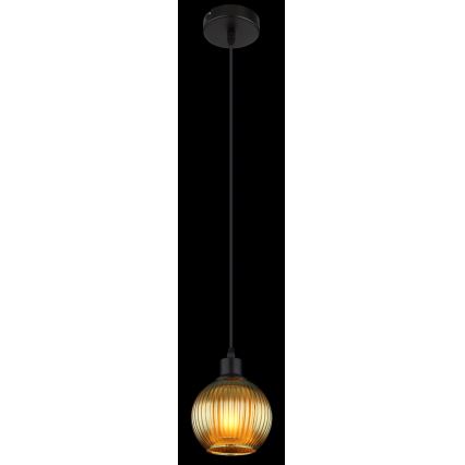Globo - Пендел 1xE27/25W/230V Ø 15 см зелен