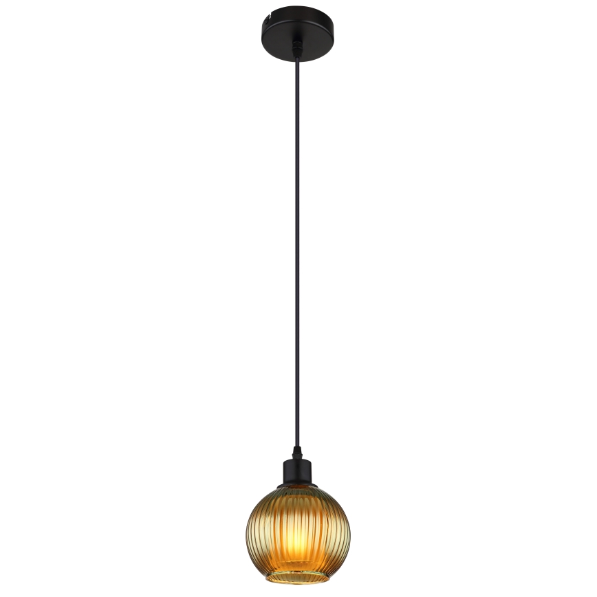 Globo - Пендел 1xE27/25W/230V Ø 15 см зелен