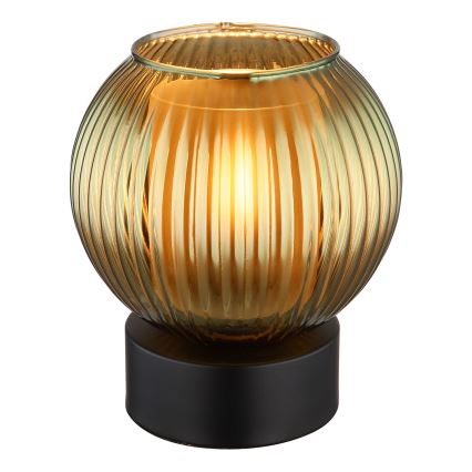 Globo - Настолна лампа 1xE27/25W/230V Ø 15 см зелен